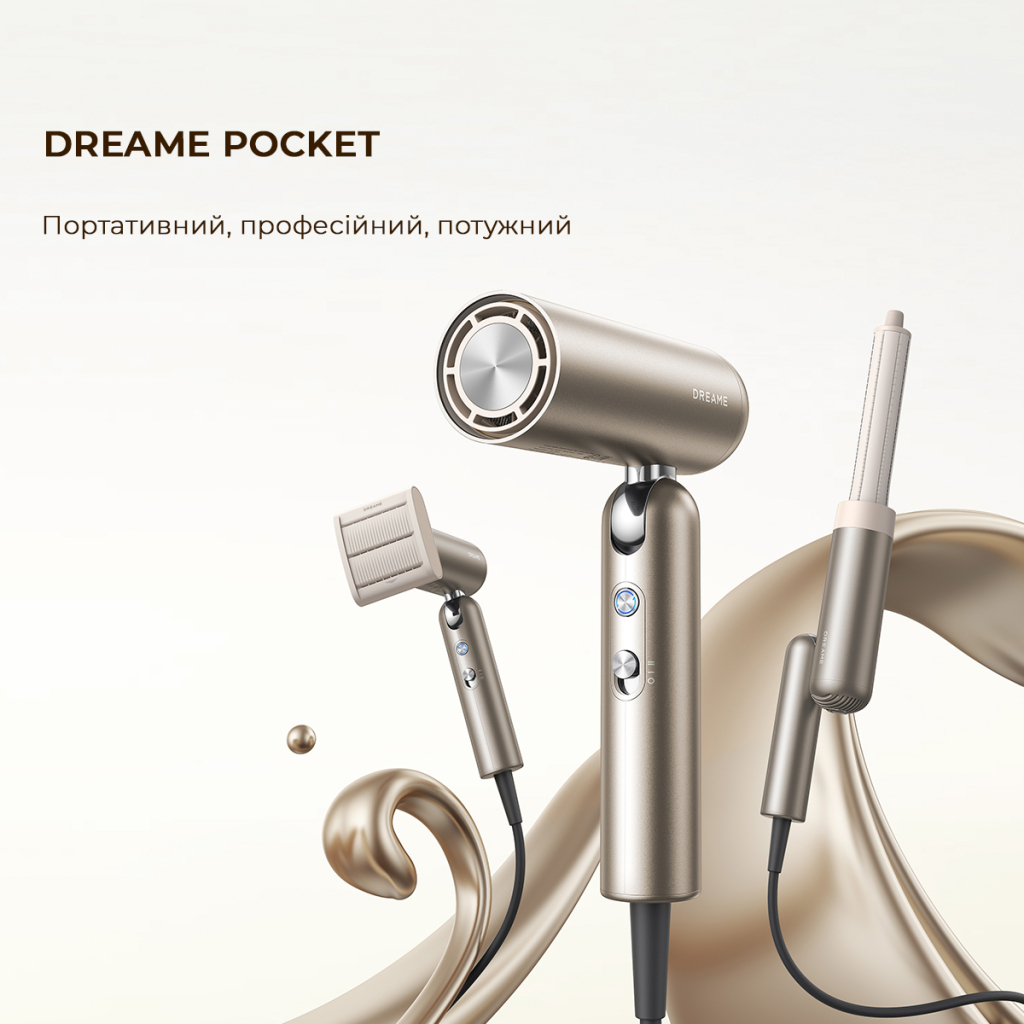 Фен Dreame Pocket Titanium (AHD51-TI) - изображение 3
