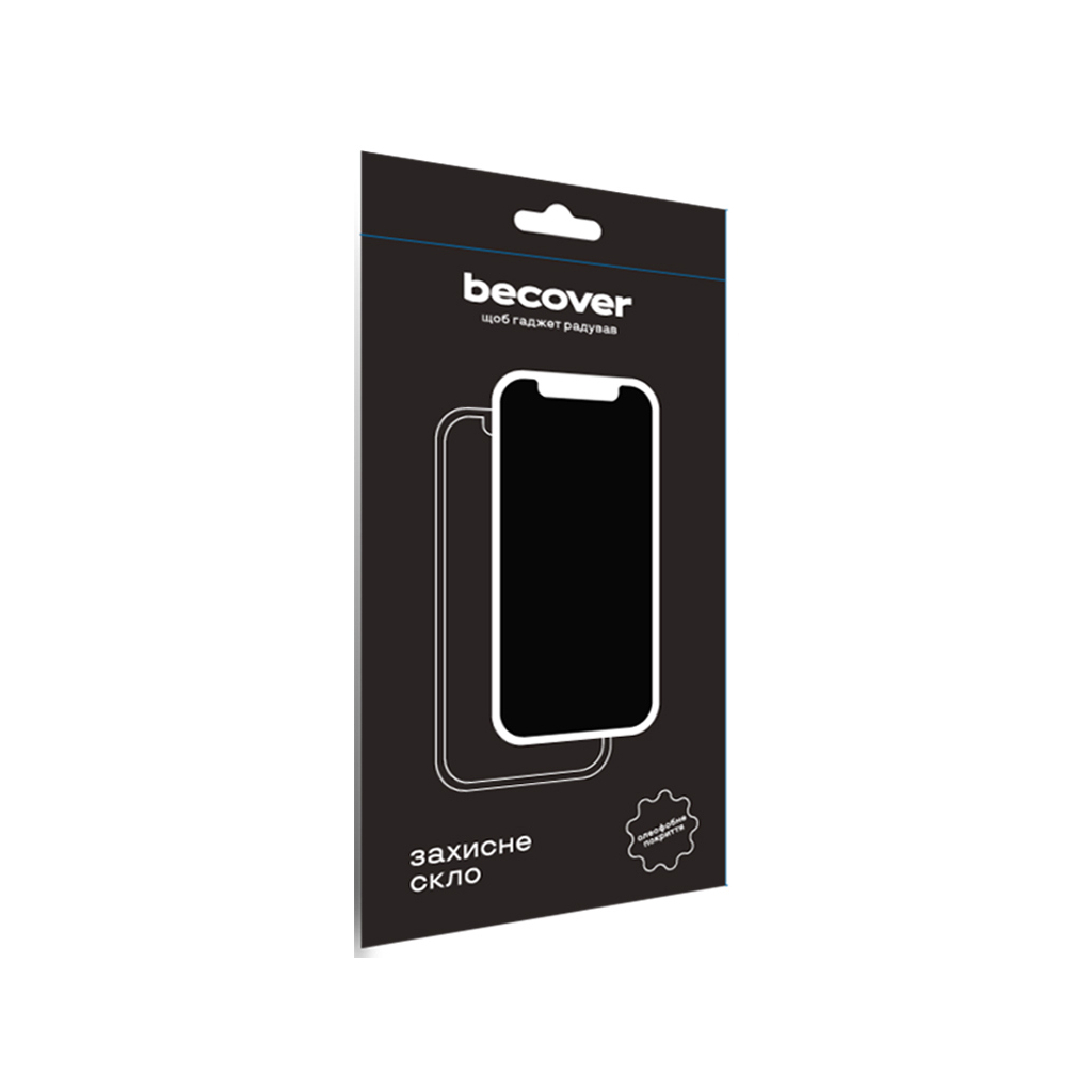 Скло захисне BeCover Xiaomi Redmi 12 Black (709610) - зображення 5