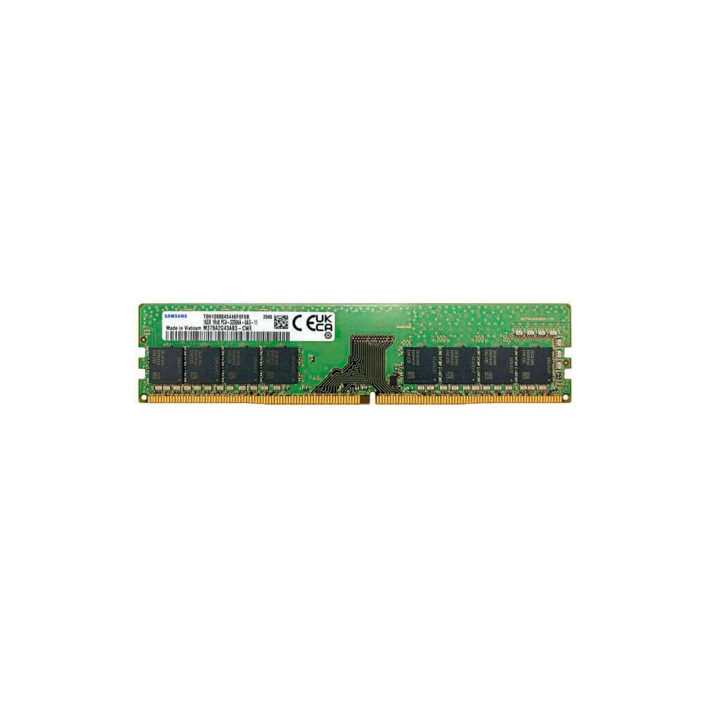 Модуль пам'яті для комп'ютера DDR4 16GB 3200 MHz Samsung (M378A2G43CB3-CWE) - зображення 1
