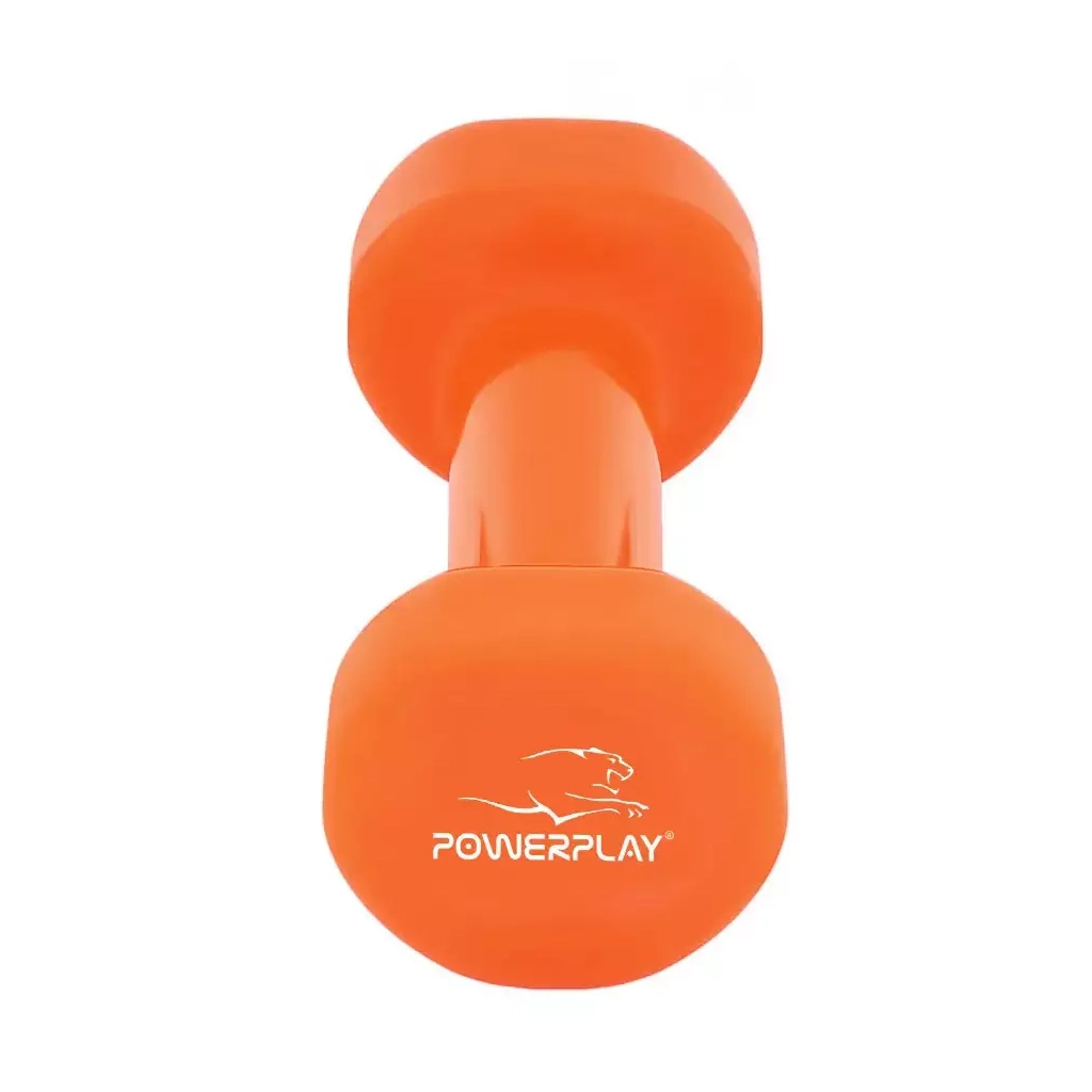 Гантель PowerPlay 4125 Achilles 1 кг Помаранчева (PP_4125_1kg) - зображення 4
