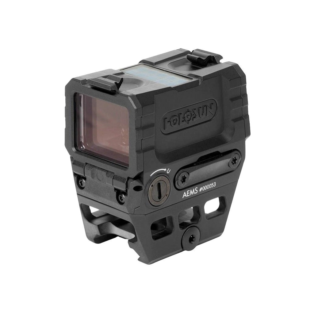 Коліматорний приціл Holosun AEMS точка 2 MOA + коло 65 МОА (Green) (AEMS GR 221301) - изображение 3