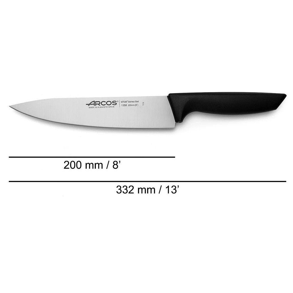 Кухонний ніж Arcos Niza кухарський 200 мм (135800) - зображення 2