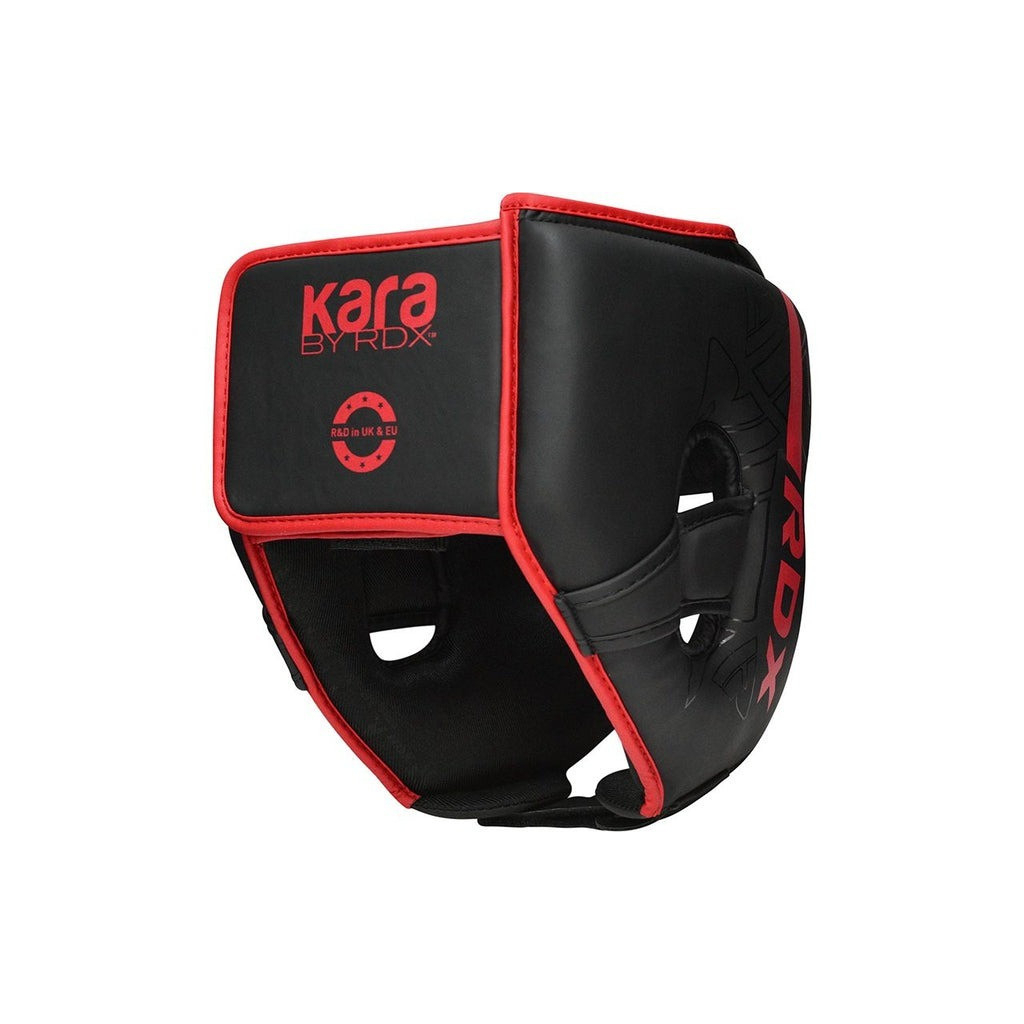 Боксерський шолом RDX F6 Kara Matte Red S (HGR-F6MR-S) - зображення 5