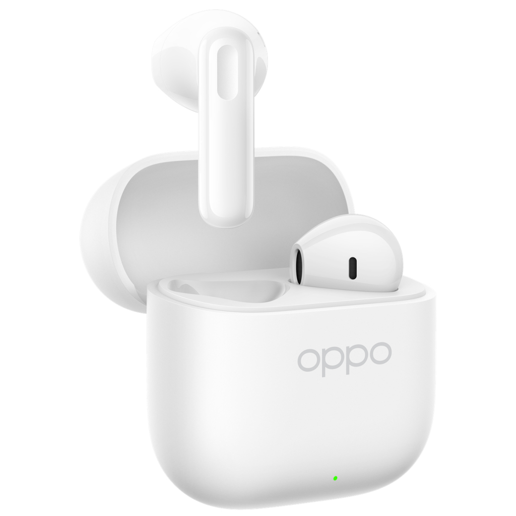 Навушники Oppo Enco Buds3 ETEG1 Snow White - зображення 1