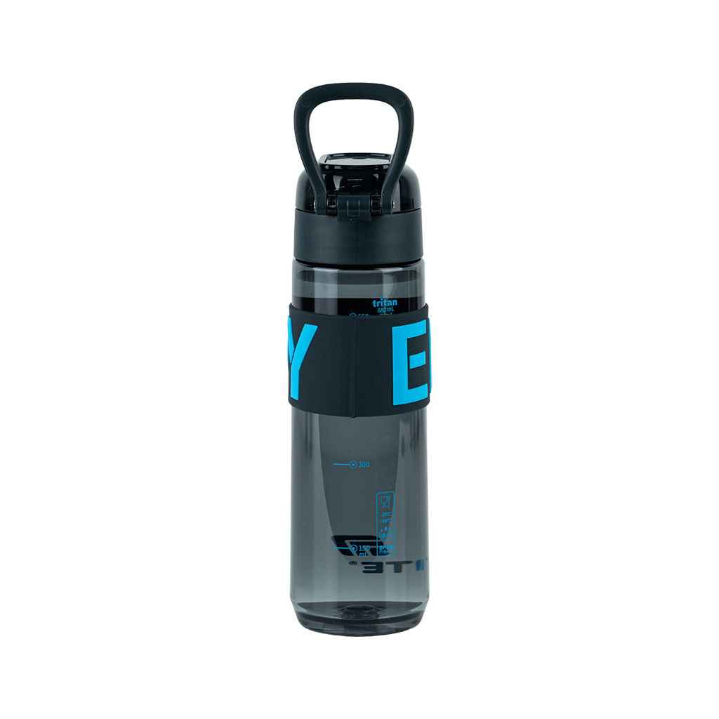 Пляшка для води Kite 680 мл чорно-блакитна (K25-1233-2) - зображення 2