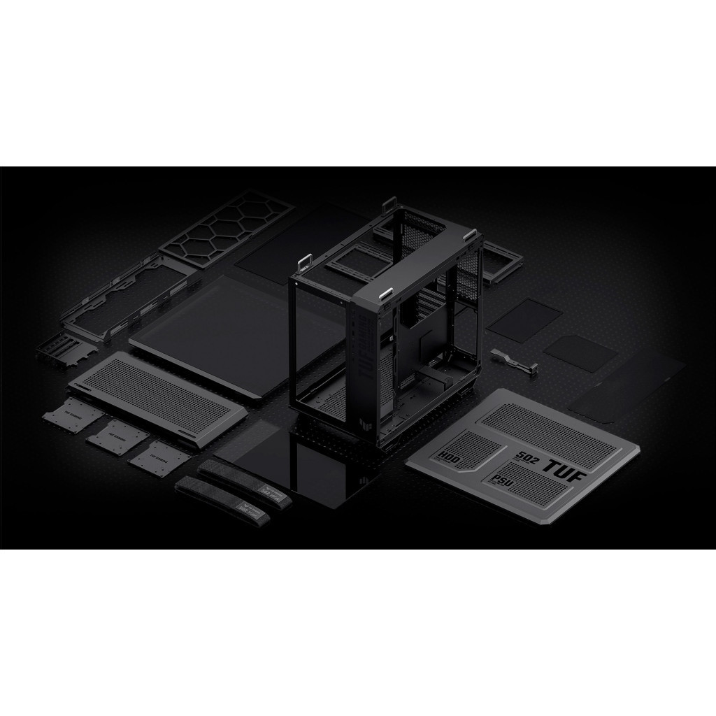 Корпус ASUS TUF Gaming GT502 Black (90DC0090-B09010) - зображення 11