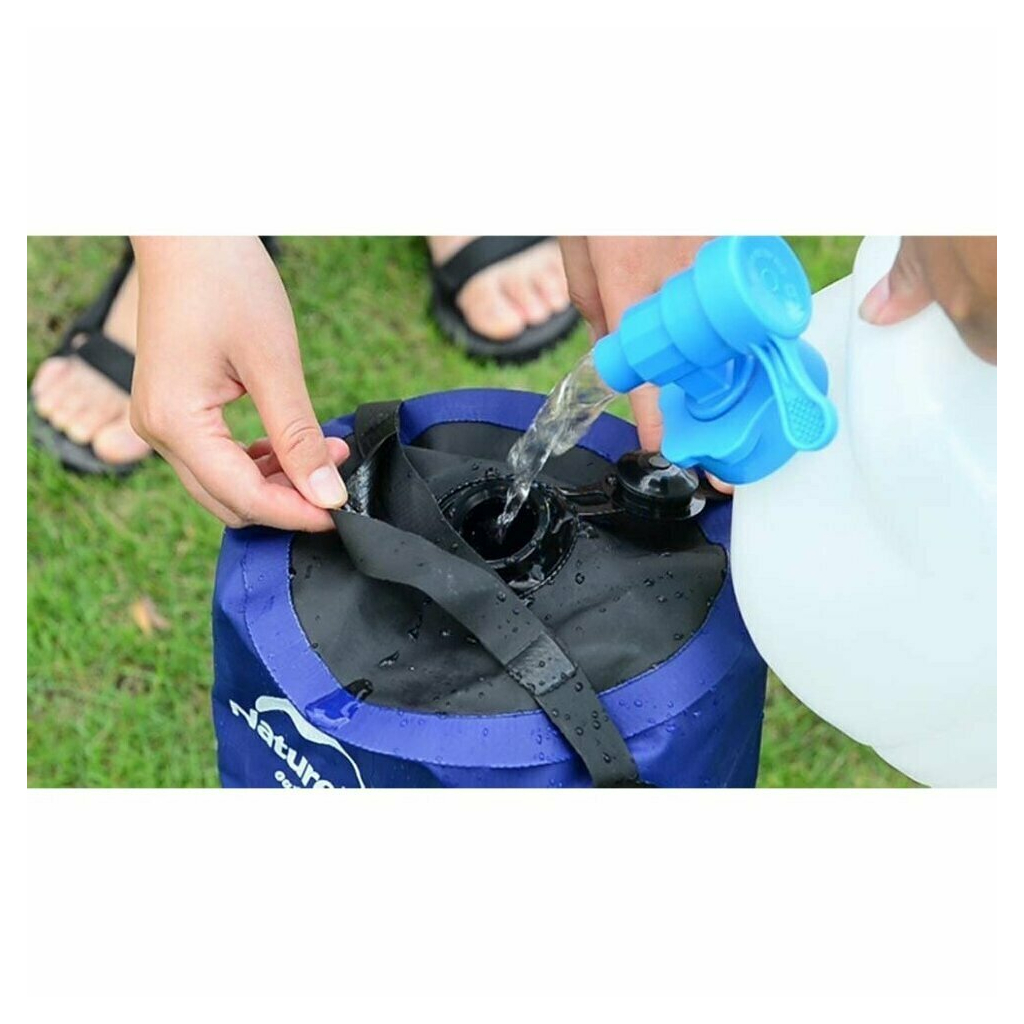 Душ портативний Naturehike NH17L101-D Blue (6927595721872) - зображення 5