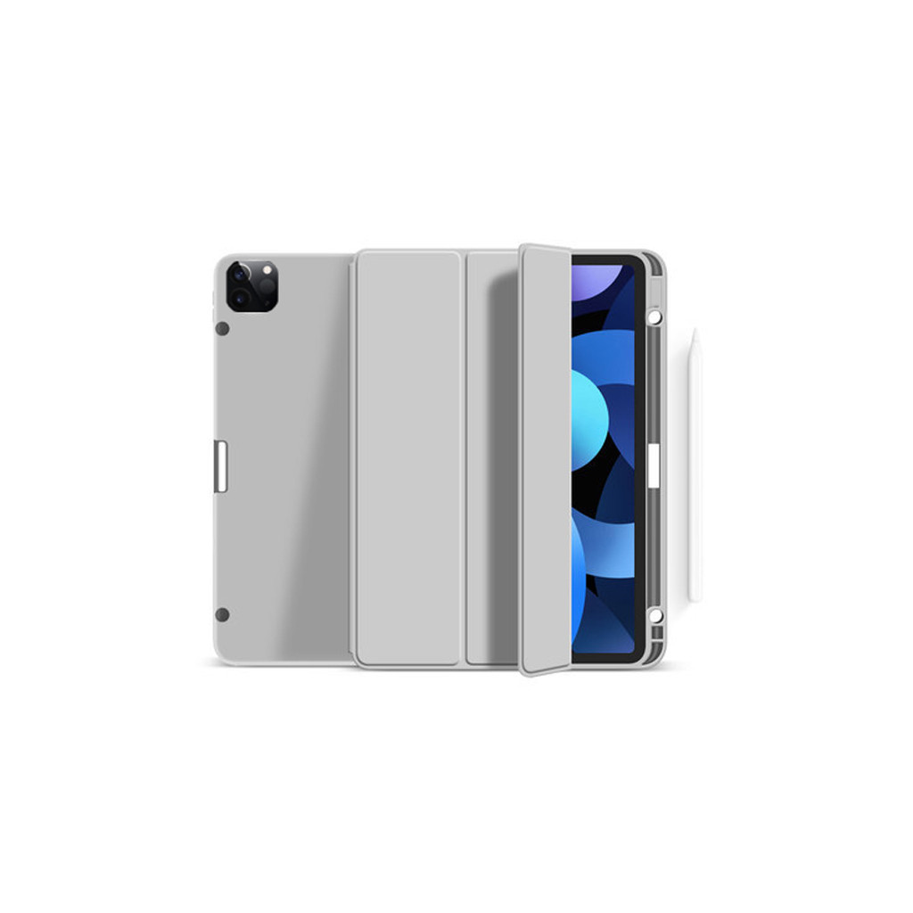 Чохол до планшета BeCover Direct Charge Pen Apple iPad Pro 12.9 2020/21/22 Gray (706589) - зображення 1