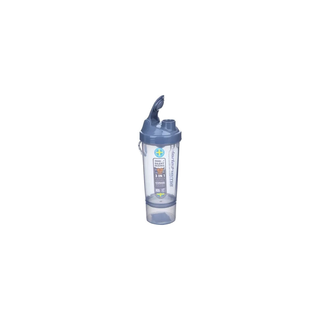Шейкер спортивний SmartShake Original2GO One 800ml Mist Gray (10581301) - зображення 5