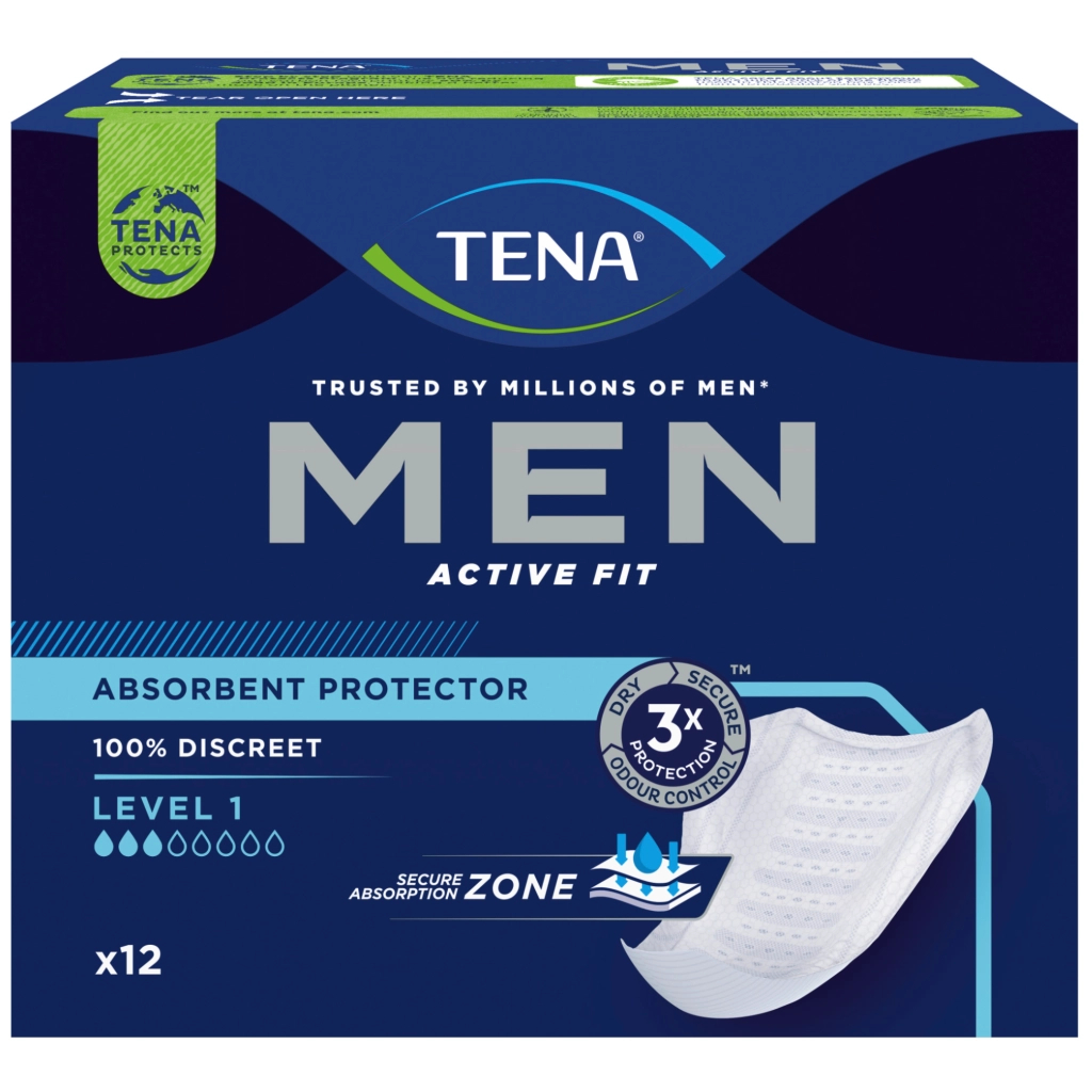 Урологічні прокладки Tena for Men Level 1 12 шт. (7322540426335) - зображення 2