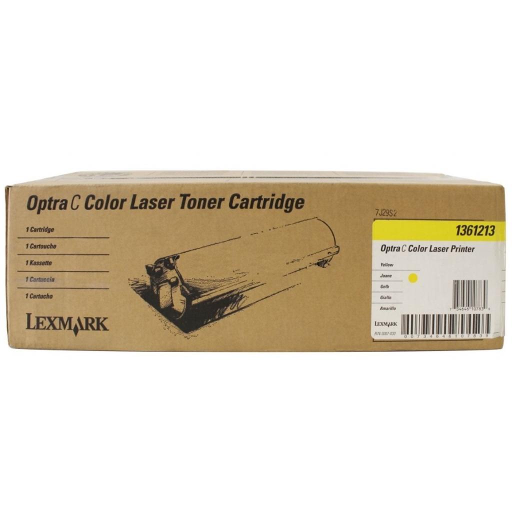 Картридж Lexmark Optra C, 4K, Yellow (1361213) - зображення 1