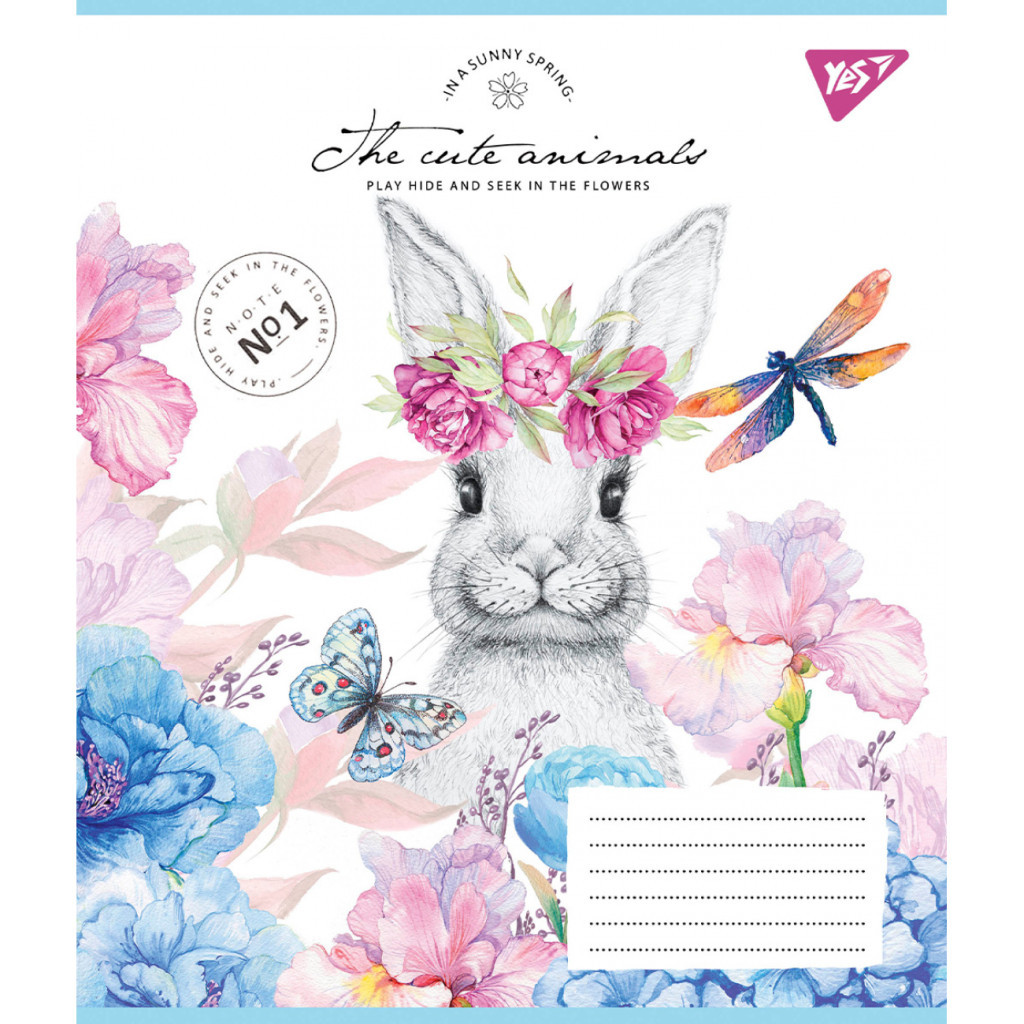 Зошит Yes Sunny spring 12 аркушів клітинка (766924) - зображення 4