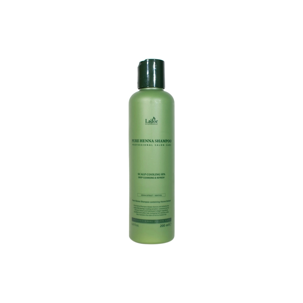 Шампунь La'dor Pure Henna Shampoo Проти випадіння волосся 200 мл (8809187041057) - зображення 1
