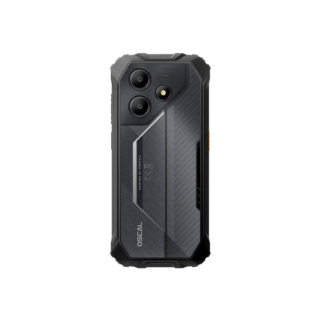 Мобільний телефон Oscal Marine 2 8/256GB Black - зображення 3