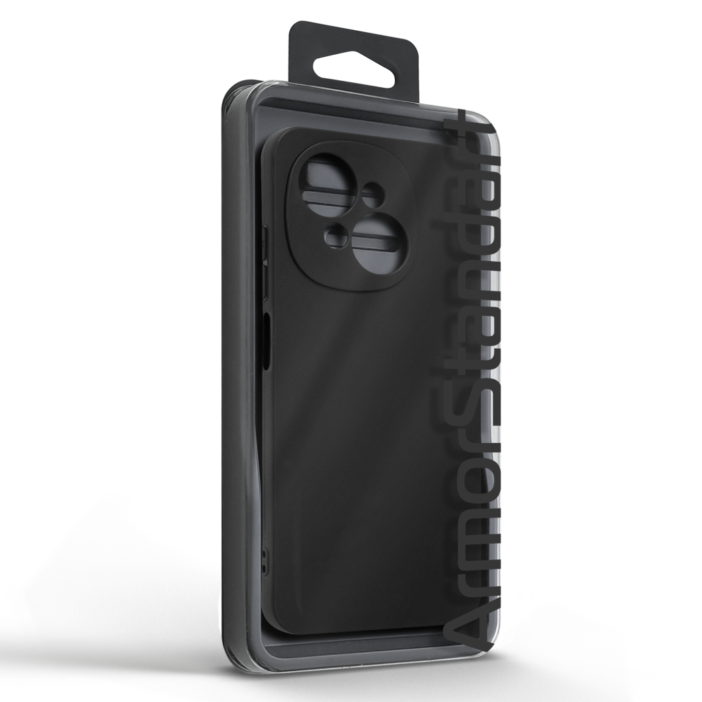 Чохол до мобільного телефона Armorstandart Matte Slim Fit Tecno Spark Go 1 (KL4) Camera cover Black (ARM81202) - зображення 5
