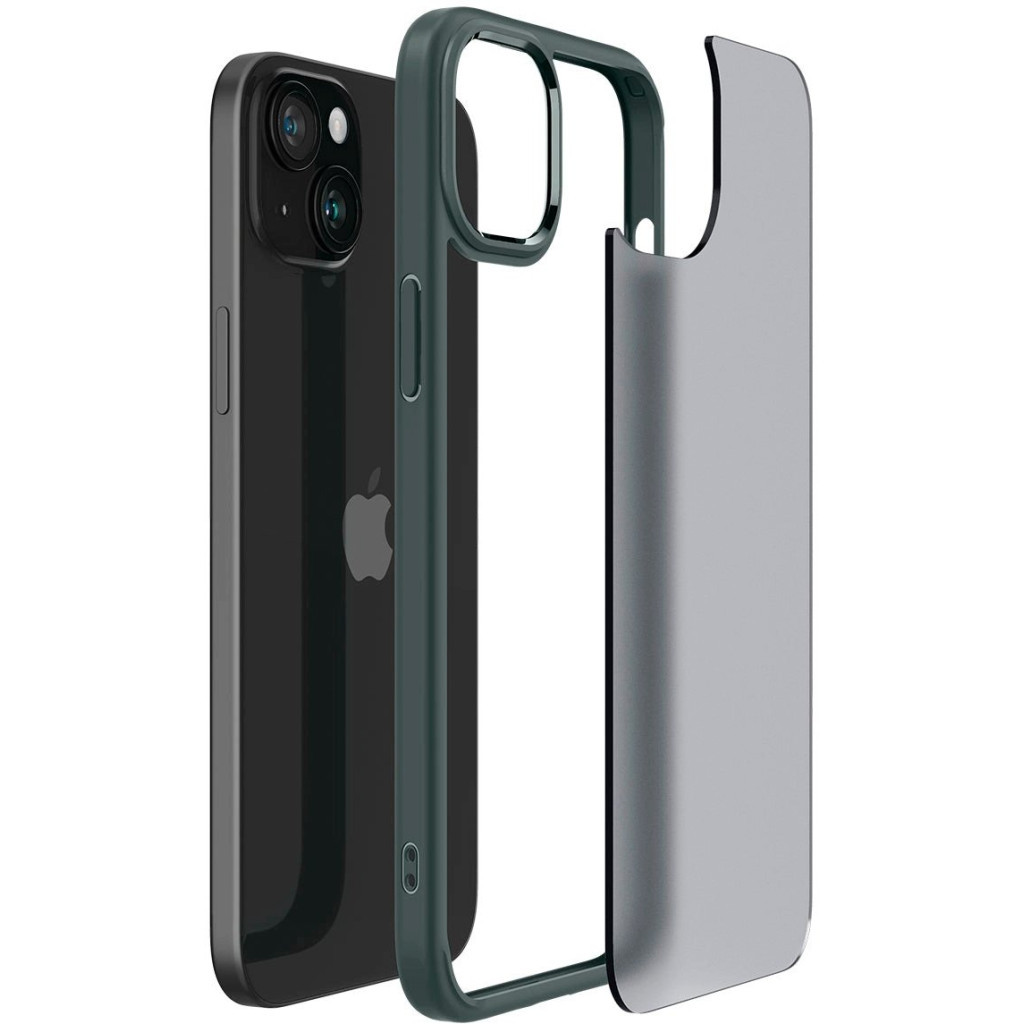 Чохол до мобільного телефона Spigen Apple iPhone 15 Ultra Hybrid Frost Green (ACS06798) - изображение 4