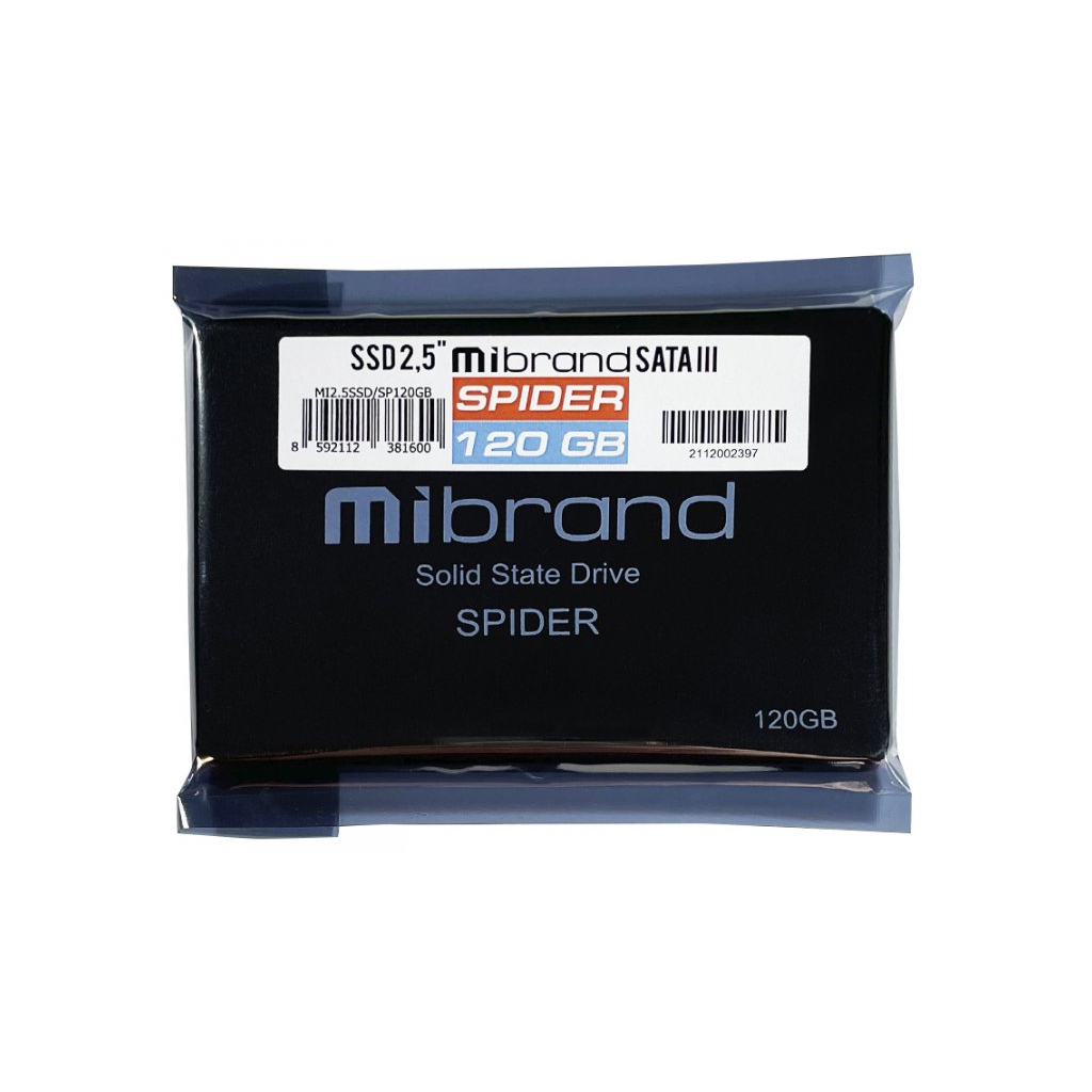 Накопичувач SSD 2.5" 120GB Mibrand (MI2.5SSD/SP120GB) - зображення 3