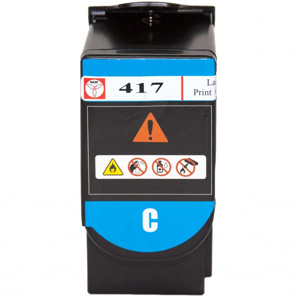 Тонер-картридж BASF Lexmark CS417dn 71B0H20 Cyan (BASF-KT-71B0H20) - зображення 2