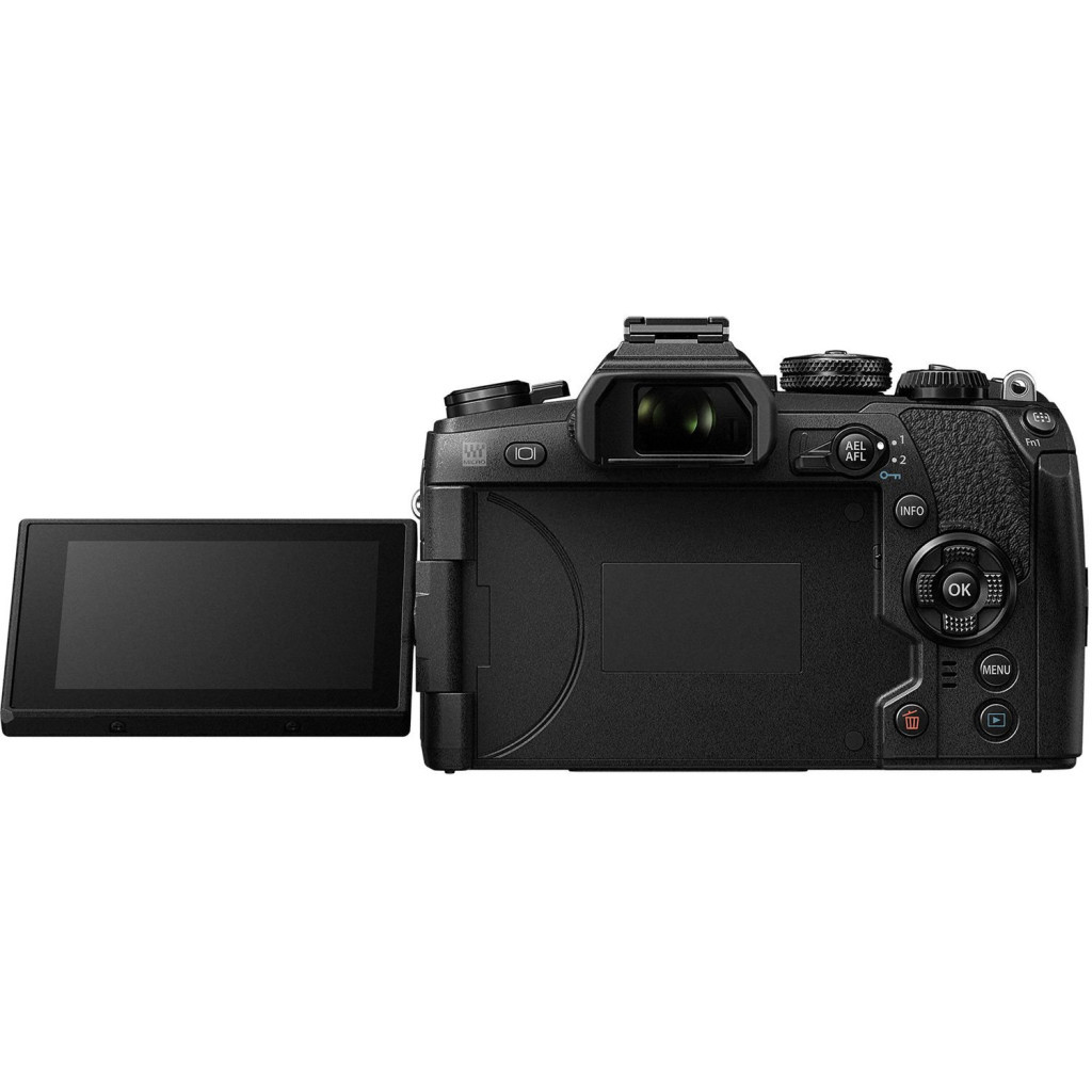 Цифровий фотоапарат Olympus E-M1 mark II 12-100 mm Kit black (V207060BE010) - зображення 6