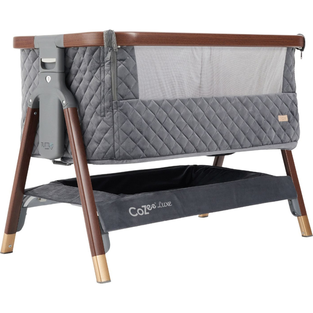 Ліжечко Tutti Bambini CoZee Luxe gray (211208/6581) - зображення 1