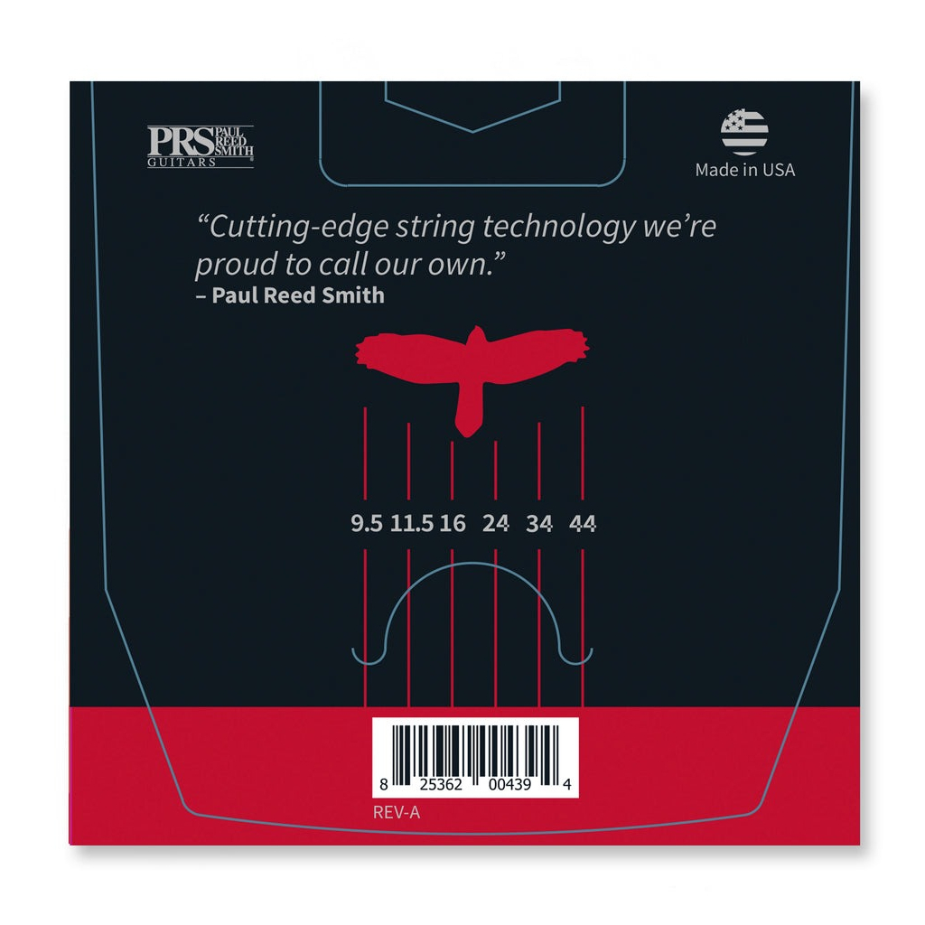 Струни для гітари PRS Signature Custom Light Guitar Strings 9.5-44 (100148002001004) - зображення 4