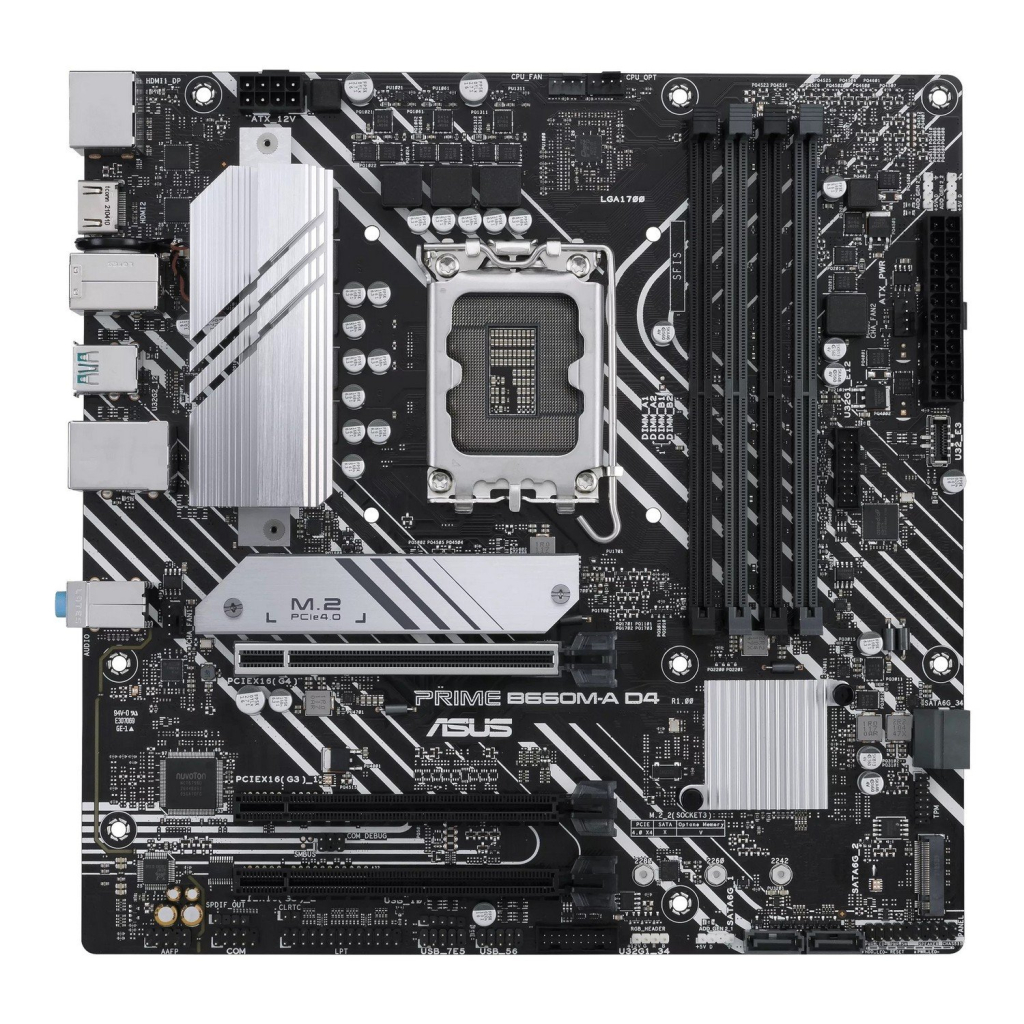 Материнська плата ASUS PRIME B660M-A D4-CSM - зображення 1