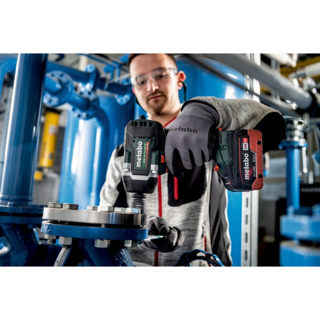 Гайковерт Metabo SSSW 18 LTX 800 BL, 18В, 1200Нм, М24, 0-2575об/хв (без АКБ та ЗП) (602403850) - изображение 3