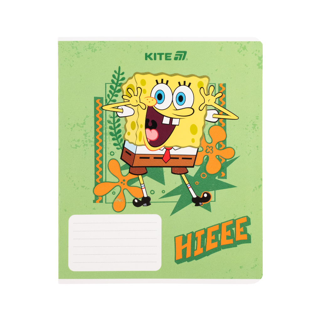 Зошит Kite SpongeBob SquarePants, 18 аркушів, клітинка (SB25-236) - изображение 8