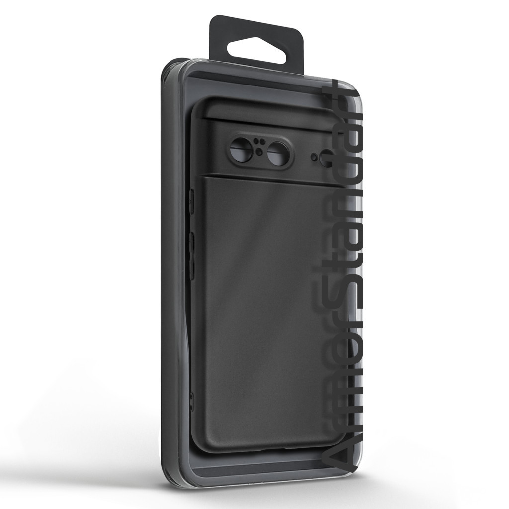 Чохол до мобільного телефона Armorstandart Matte Slim Fit Google Pixel 8 Camera cover Black (ARM77459) - зображення 5