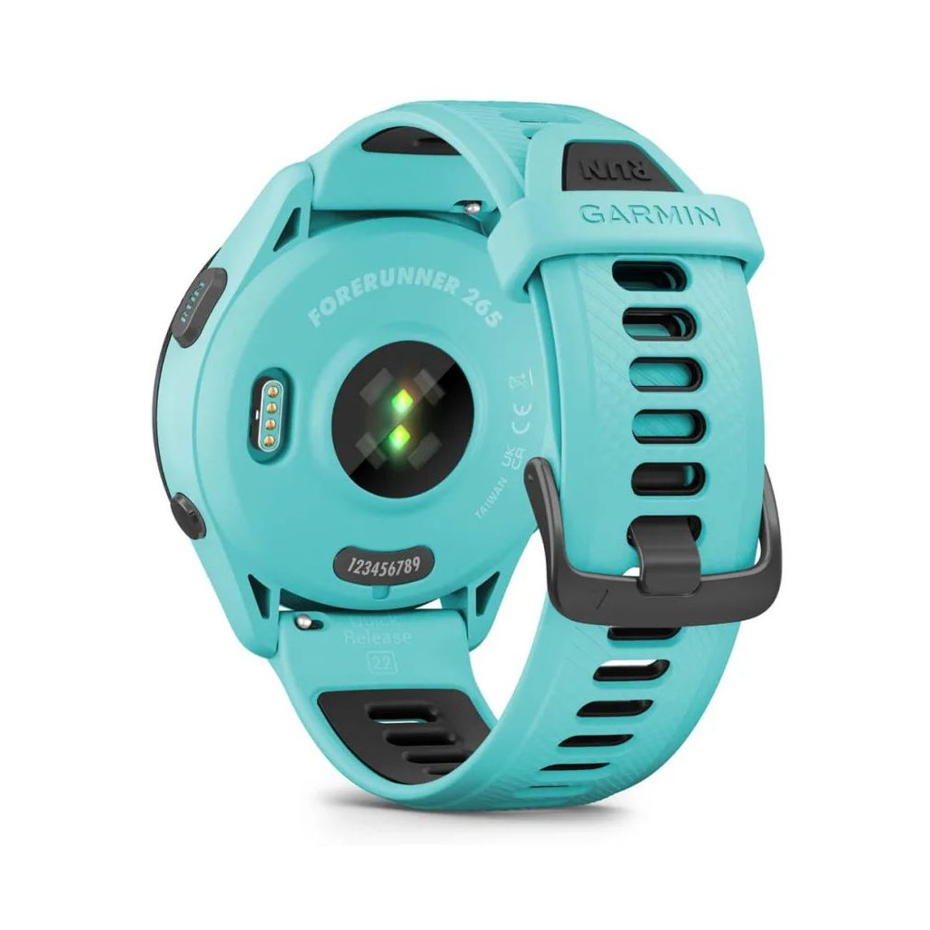 Смарт-годинник Garmin Forerunner 265, Aqua, GPS (010-02810-12) - зображення 6