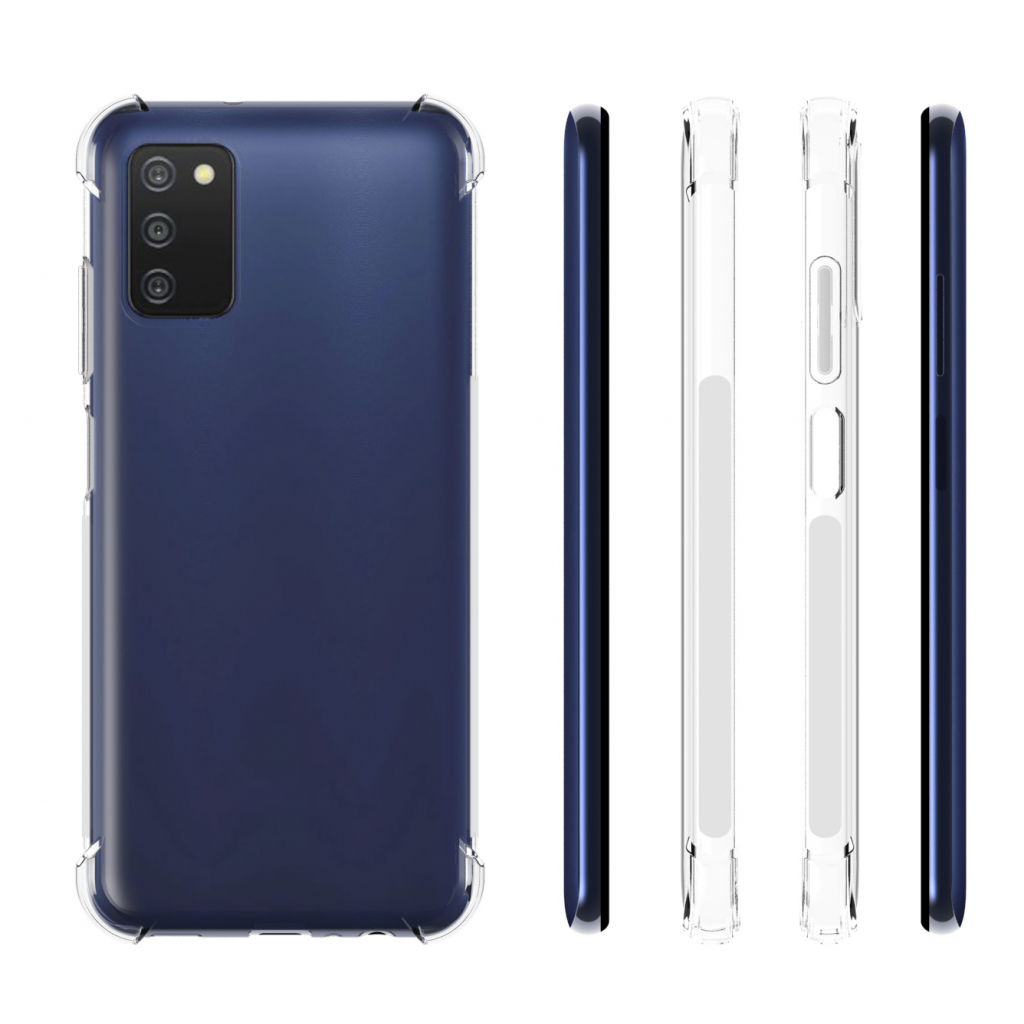 Чохол до мобільного телефона BeCover Anti-Shock Samsung Galaxy A03s SM-A037 Clear (706959) - зображення 2