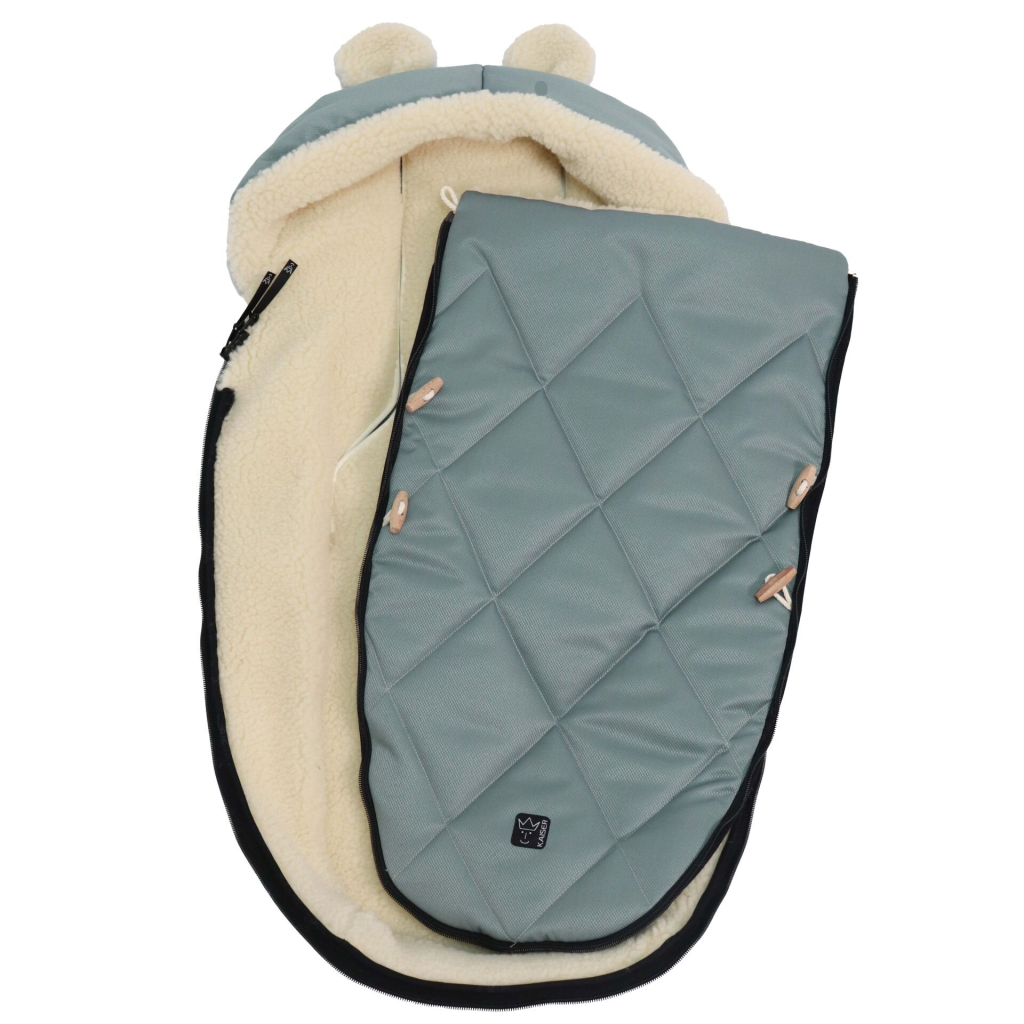 Чохол для ніг Kaiser XL EARS WOOL 2 в 1, зимовий, світло-блакитний (6582586) - изображение 5