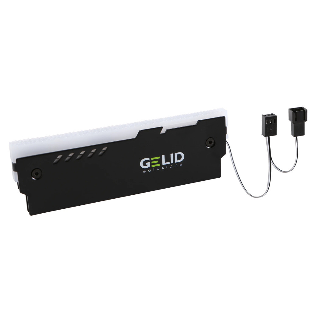 Охолодження для пам'яті Gelid Solutions Lumen RGB RAM Memory Cooling Black (GZ-RGB-01) - изображение 4