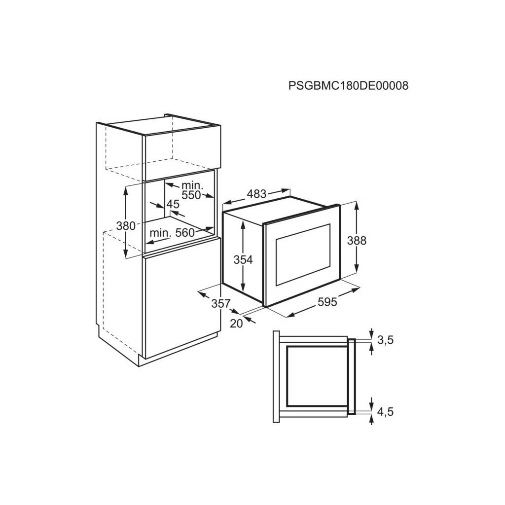 Мікрохвильова піч Electrolux LMS4253TMX - зображення 2