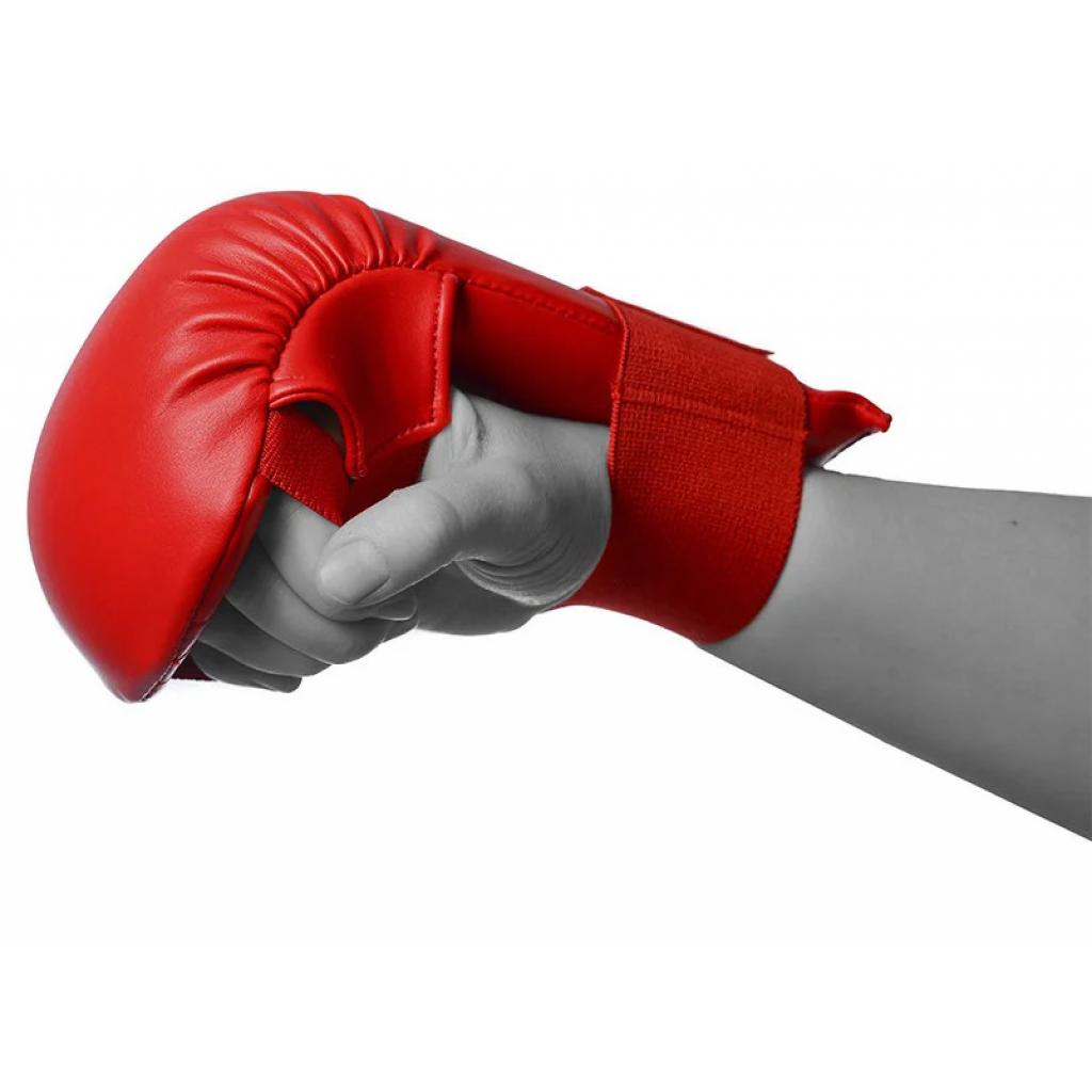 Рукавички для карате PowerPlay 3027 Червоні L (PP_3027_L_Red) - зображення 3