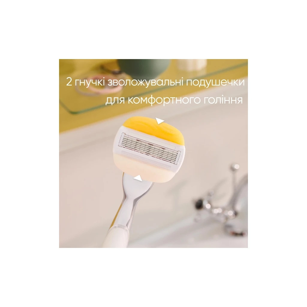 Бритва Gillette Venus ComfortGlide Olay з кокосом з 1 змінним картриджем (7702018339877) - изображение 3