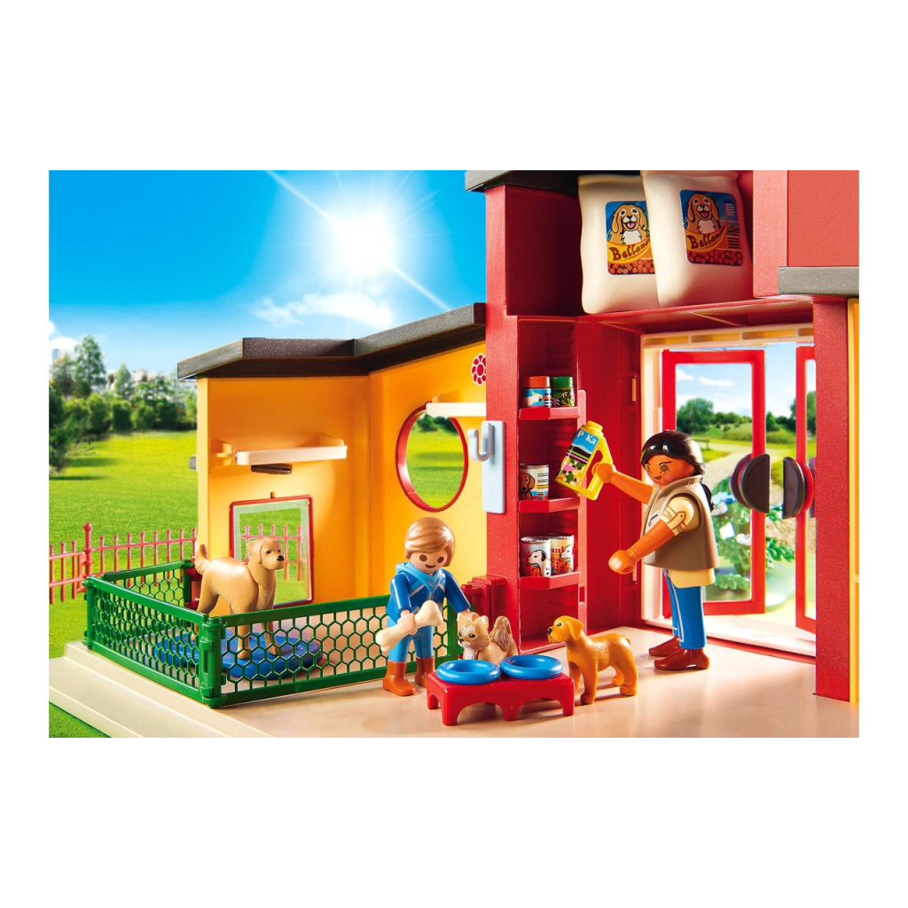 Конструктор Playmobil City life Готель «Маленькі лапки» для домашніх тварин (9275) - зображення 7