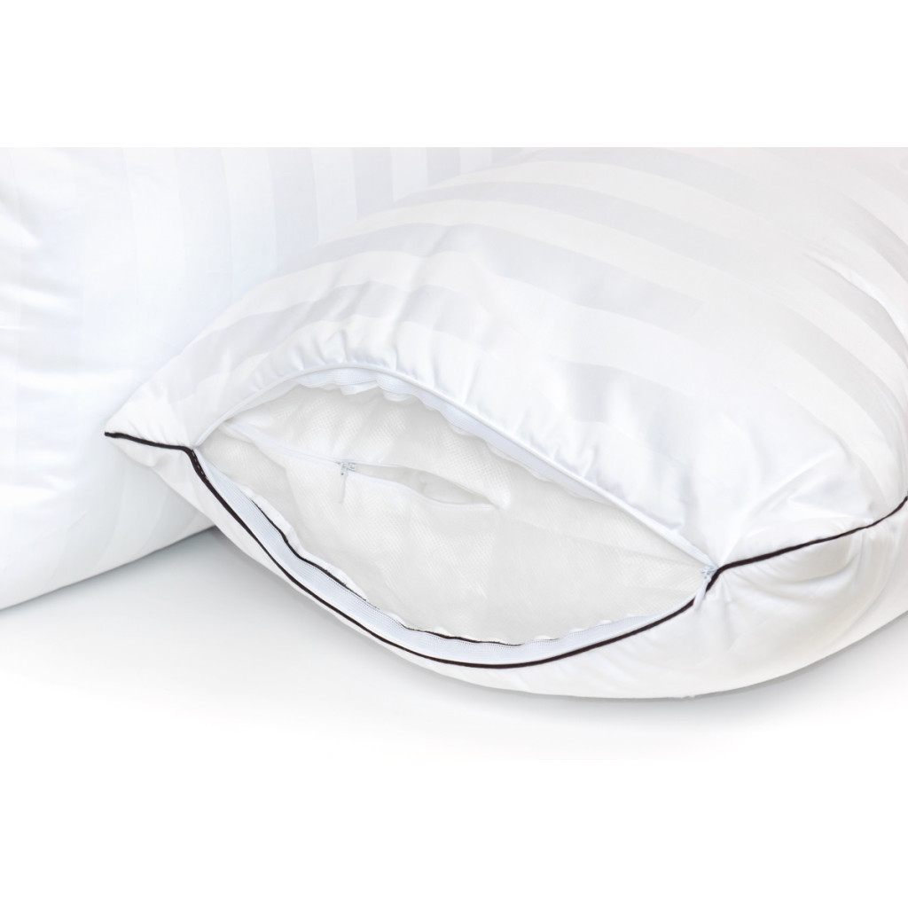 Подушка MirSon антиаллергенна Royal Eco-Soft Hand Made 498 низька 70х70 см (2200000625830) - зображення 4