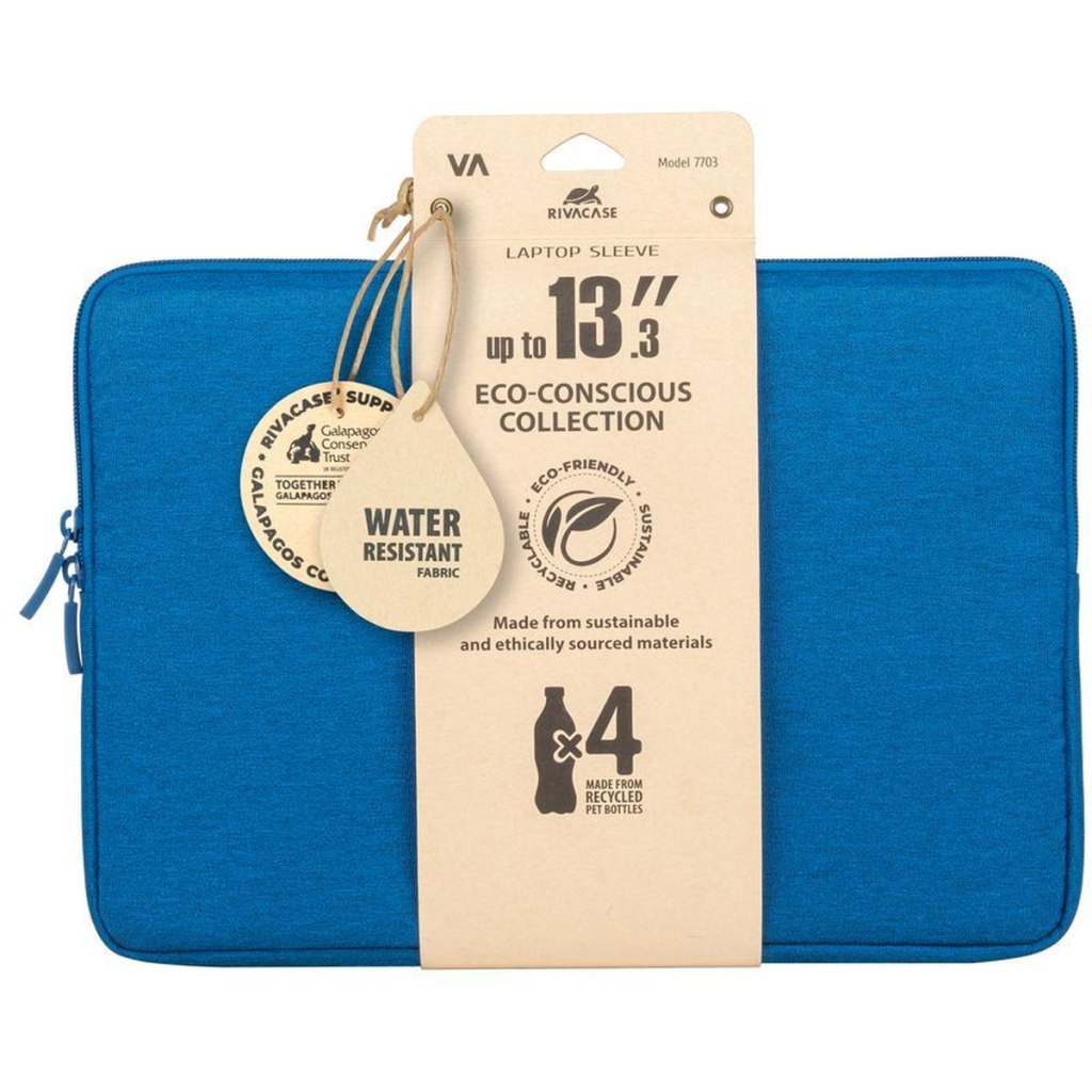 Чохол до ноутбука RivaCase 13.3" 7703 Suzuka Azure Blue (7703Azure Blue) - зображення 11
