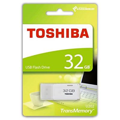USB флеш накопичувач Toshiba 32GB Hayabusa White USB 2.0 (THN-U202W0320E4) - изображение 3