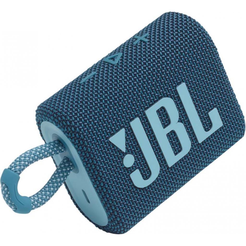 Акустична система JBL Go 3 Blue (JBLGO3BLU) - зображення 7