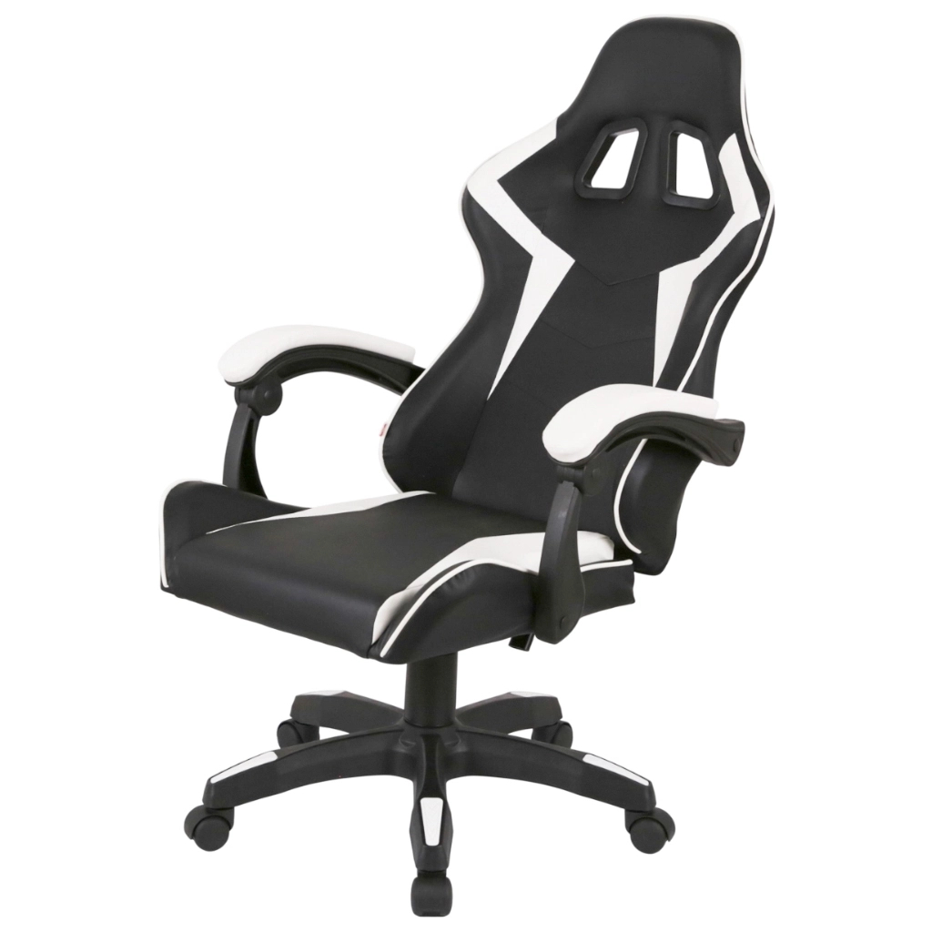 Крісло ігрове Аклас Бешкет ANF підліткове Білий (PU-чорний/білий) (00160336) - зображення 8