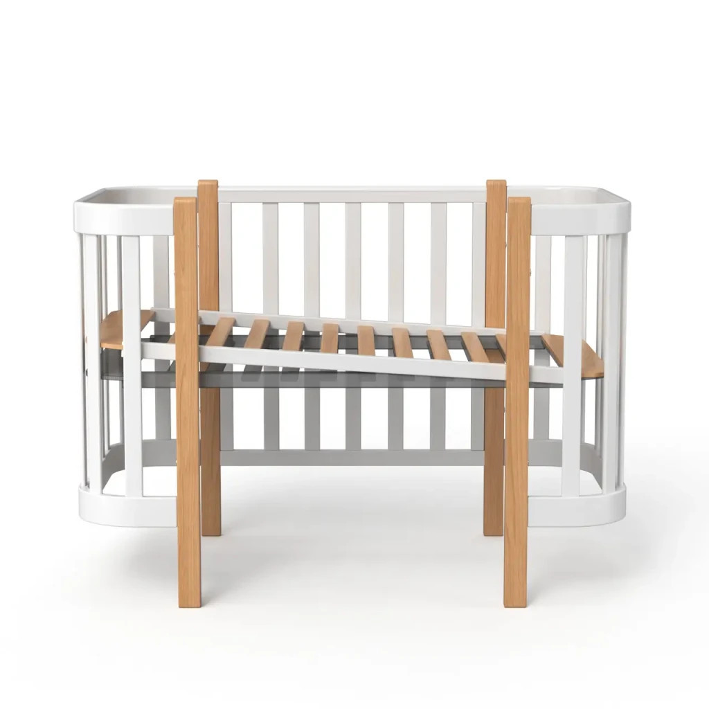 Ліжечко Angelo Magic біле (дерево) 120х60 (12002) - зображення 2