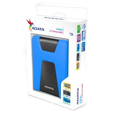 Зовнішній жорсткий диск 2.5" 1TB ADATA (AHD650-1TU31-CBL) - зображення 5