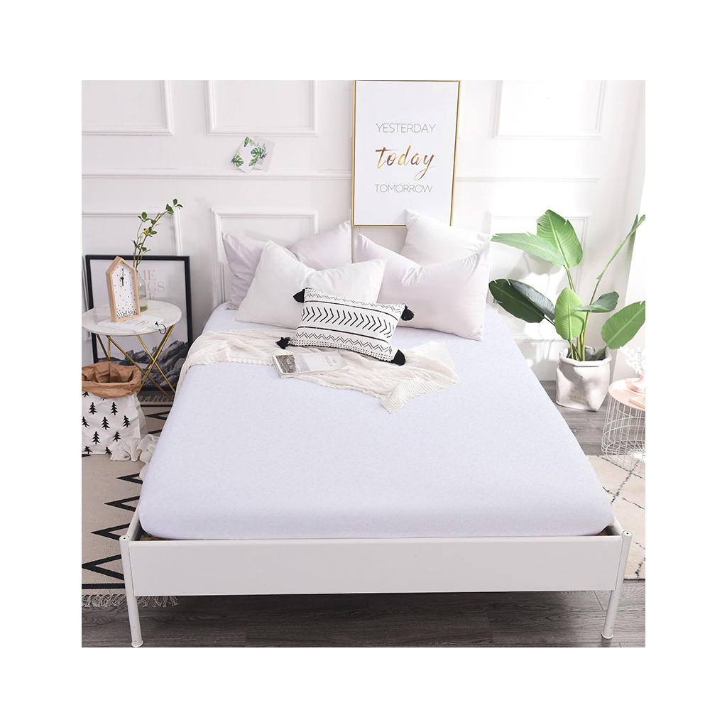 Простирадло MirSon на гумці 19-408 Ollion 200x200x25 см (2200002924900) - зображення 1