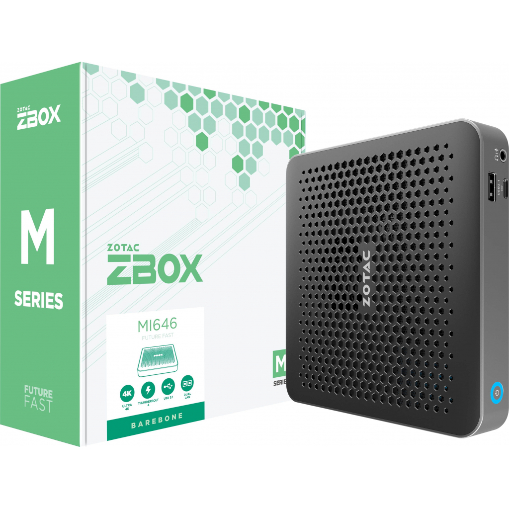 Комп'ютер Zotac ZBOX edge MI646 (Barebone) / i5-1135G7 (ZBOX-MI646-BE) - зображення 7