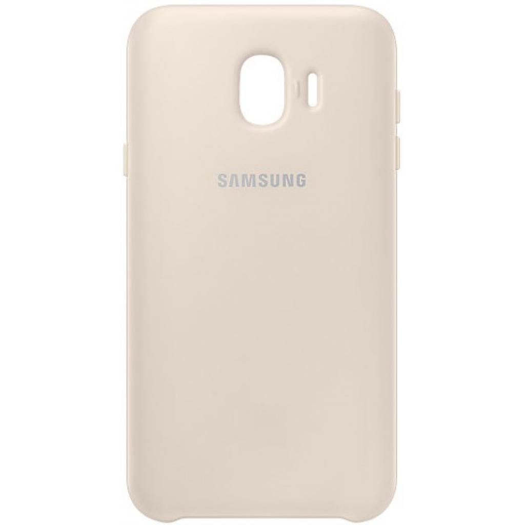 Чохол до мобільного телефона Samsung Galaxy J4 (J400) Dual Layer Cover Gold (EF-PJ400CFEGRU) - зображення 1