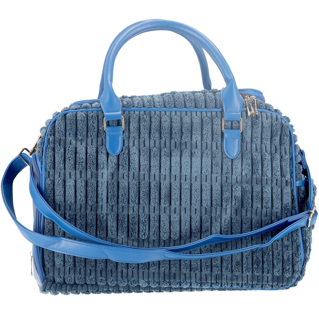 Переноска для тварин MISOKO&CO 41.5x23x28 см темно-синя (YIWUMSK70159) - изображение 2