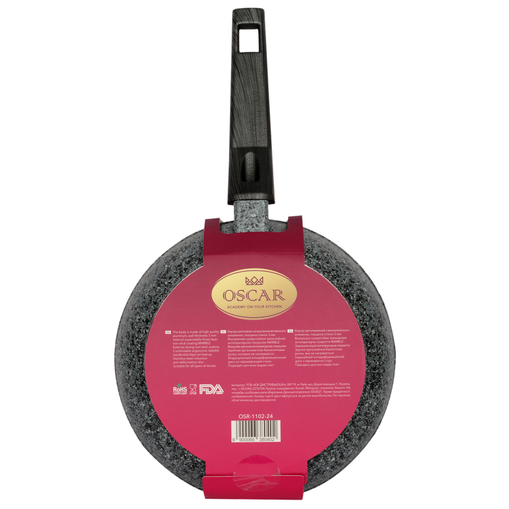 Сковорода Oscar Master 24 см (OSR-1102-24) - зображення 4