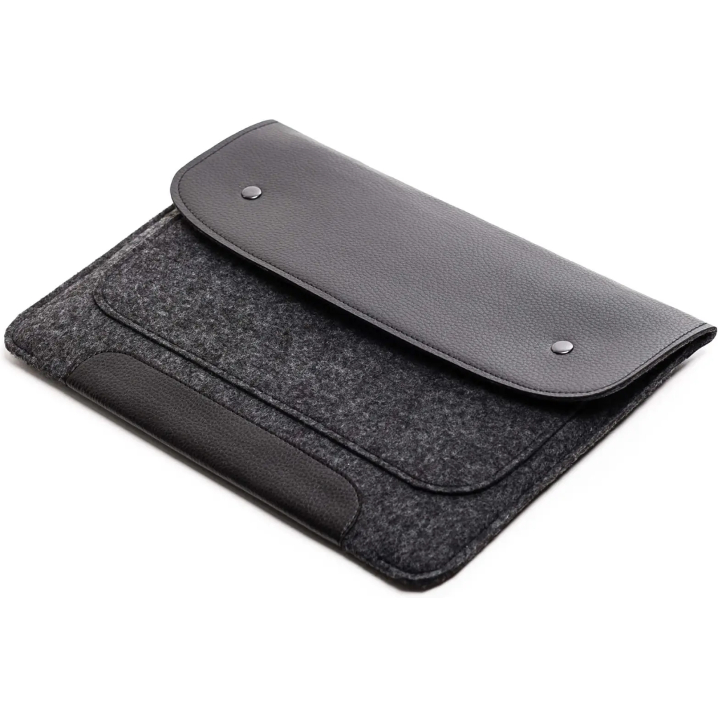 Чохол до ноутбука Gmakin 14" Macbook Pro, button, Black (GM01-14) - зображення 4